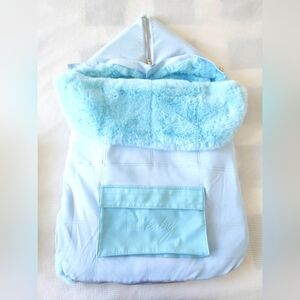 Baby Cozy Blue Fur Lined Accessories
